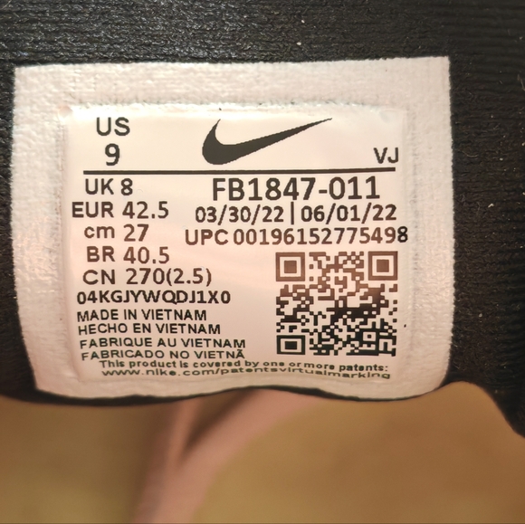 Nike Zoom Fly 5 ZoomX Running Shoes US9 - Picture 8 of 8